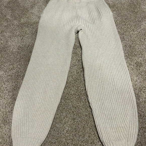 Universal Thread Ribbed Joggers - Cream - Picture 3 of 3
